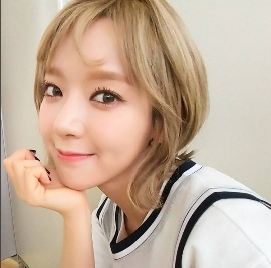 AOA提款会员Choa /照片= Choa Instagram