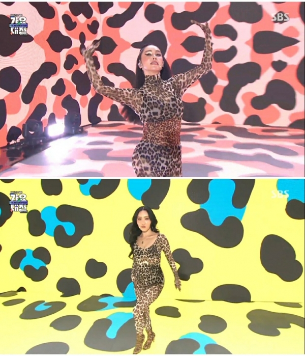 Photo = SBS '2020 Gayo Daejeon' broadcast capture