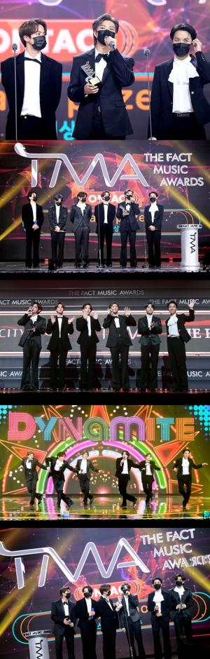 BTS, year-end awards ceremony&apos;clean sweep&apos;...TMA Grand Prize for 3 consecutive years + 4 crowns