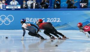 中 런쯔웨이, 한국 떨어뜨리고 헝가리에게 빼앗은 쇼트트랙 남자 1000m 금메달