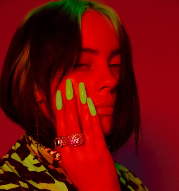 빌리 아일리시/사진=billieeilish.com 캡쳐