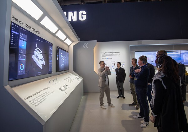 사진=스마트싱스를 사용한 '자율 항해 선박(Shift-Auto)'