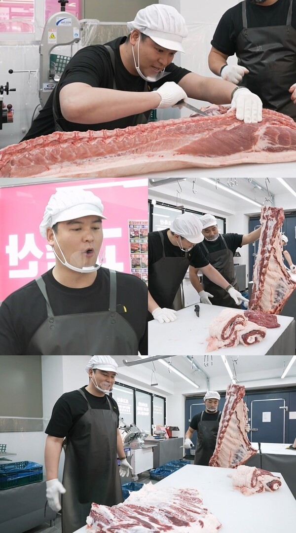 '<b>나혼산</b>' <b>이장우</b>, '<b>정육</b>의 세계' 입문... 고기 해체 실전 돌입