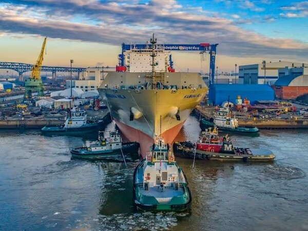 미국 펜실베니아 필라델피아에 위치한 한화 필리조선소 전경/한화그룹 제공